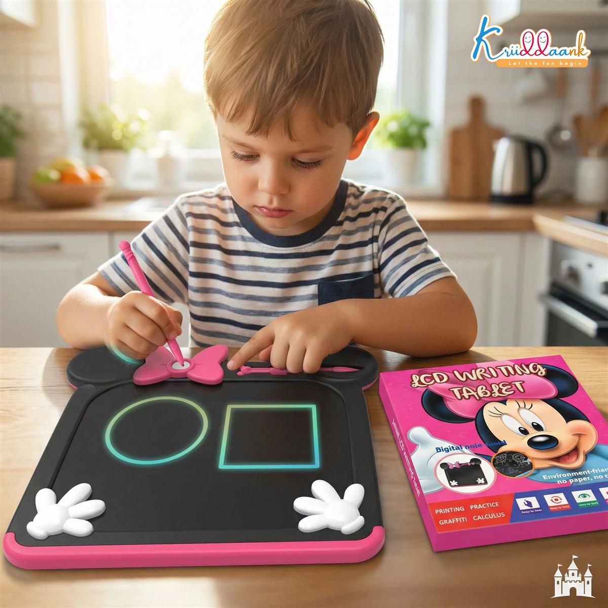 Kriiddaank Minnie 9 Inch LCD Writing Magic Tablet