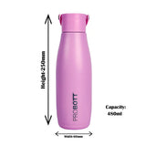 Probott Trendy Stainless Steel Water Bottles 480ml