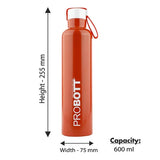 Probott Bang Thermoses Vacuum Insulated Flask Sports Bottle 600ml