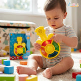 Kriiddaank Disney Mickey Mouse Mini Music Guitar Toy for Kids Yellow