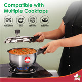 Wonderchef Venice Stainless-steel Pressure Cooker | Outer Lid - 2L