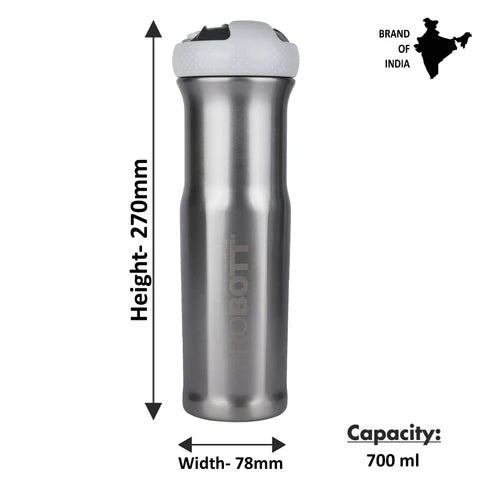 Probott Swipe Stainless Steel Water Bottle 600ml