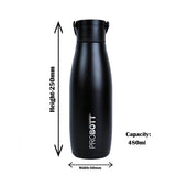 Probott Trendy Stainless Steel Water Bottles 480ml