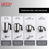 Milton Ascent Mixer Grinder 4 JAR