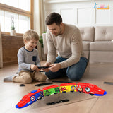 Kriiddaank Avengers Theme RC Train Toy for Kids