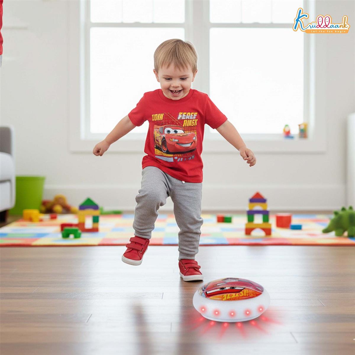 Kriiddaank Disney Cars Hover Football for Kids