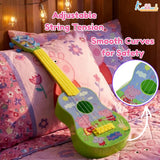 Kriiddaank Hasbro Peppa Pig Theme Big Guitar for Kids
