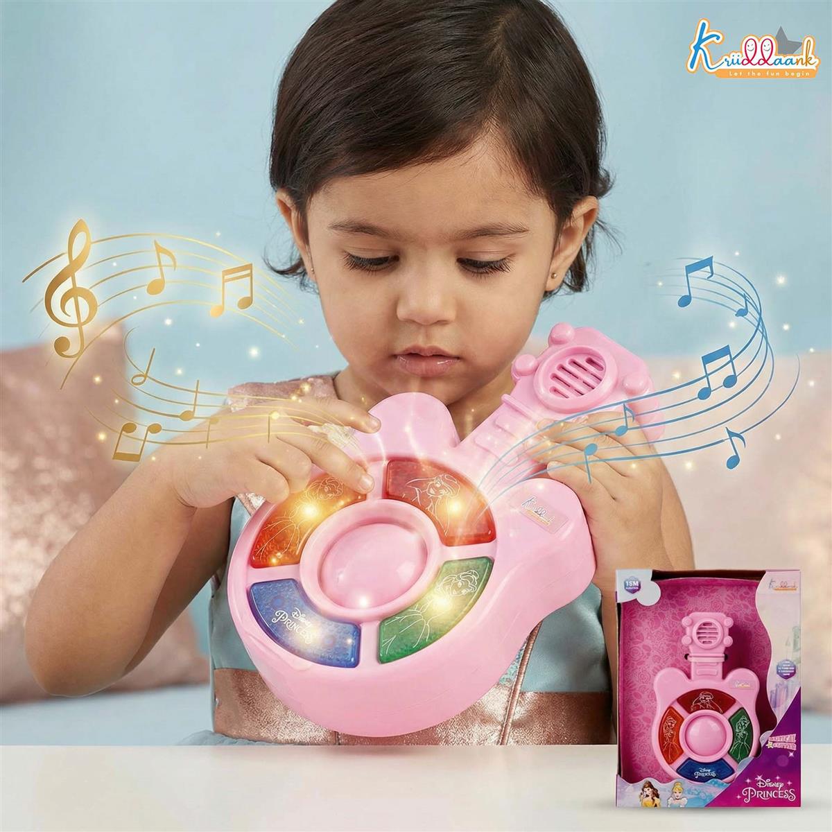 Kriiddaank Disney Princess Mini Music Guitar for Kids