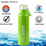 Probott Bang Thermoses Vacuum Insulated Flask Sports Bottle 750ml