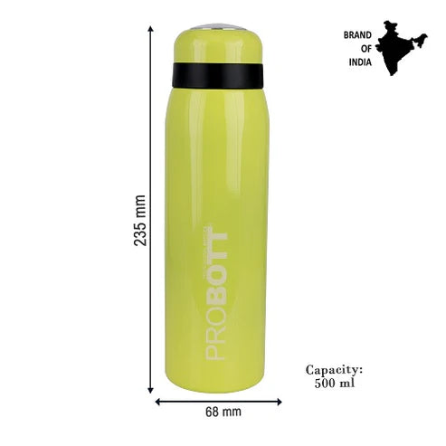 Probott Drops Water Bottle, Stainless Steel Water Bottles 500ml