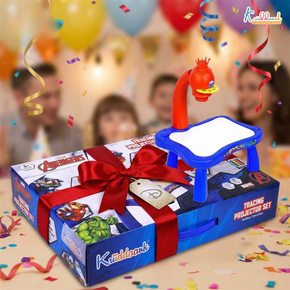 Kriiddaank Avengers Tracing Projector Drawing Set for Kids