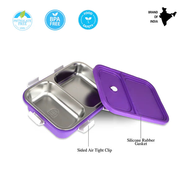 Probott Stainless Steel Lunch Box Purple 750ml