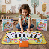 Kriiddaank Disney Piano Music Mat - Electronic Floor Keyboard for Toddlers & Kids