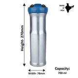 Probott Swipe Stainless Steel Water Bottle 600ml