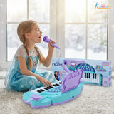 Kriiddaank Frozen Junior Musician Elsa-Anna Music Set - Kids Piano with Microphone