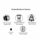 Probott Thermosteel Tradition Vacuum Flask water bottle Silver 1500ml