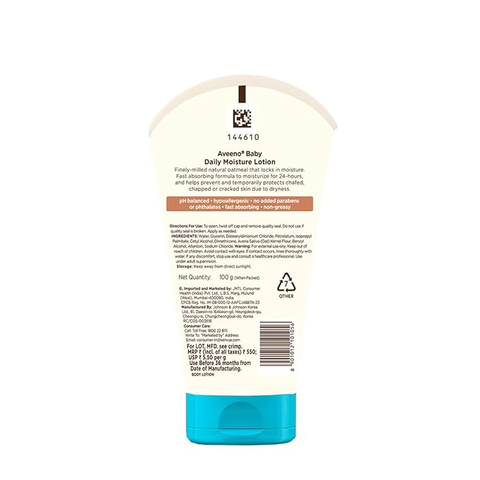 Aveeno Baby Daily Moisture Lotion - 100gm