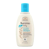 Aveeno Baby Daily Moisture Wash and Shampoo - 100ML