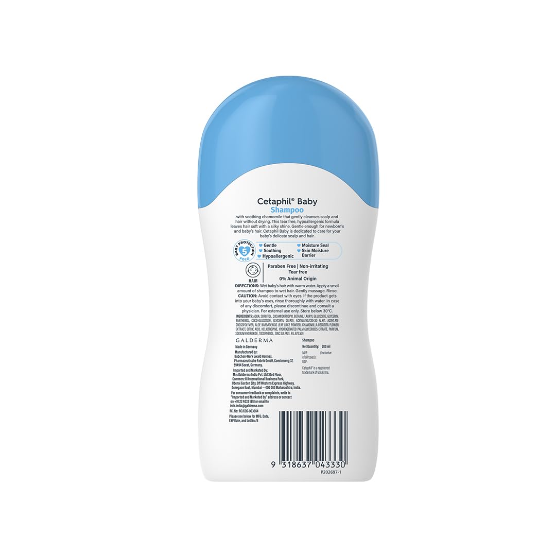 Cetaphil Baby Tear-Free Shampoo 200 ML