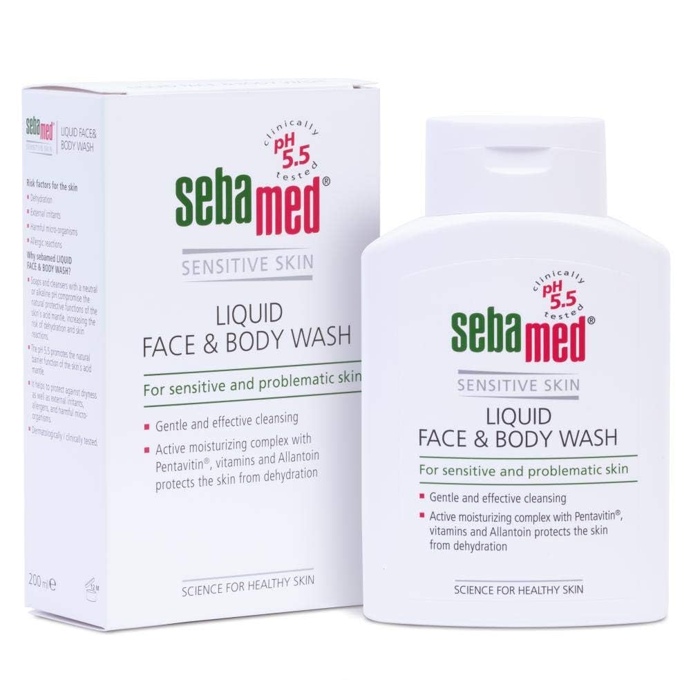 Sebamed Liquid Face & Body Wash 200ML