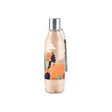 Milton Steel Linear Insulated Water Bottle Beige 680ML