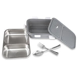 Probott Stainless Steel Lunch Box Gray 750ml