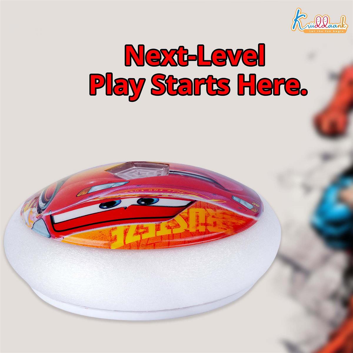 Kriiddaank Disney Cars Hover Football for Kids