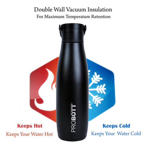 Probott Trendy Stainless Steel Water Bottles 480ml