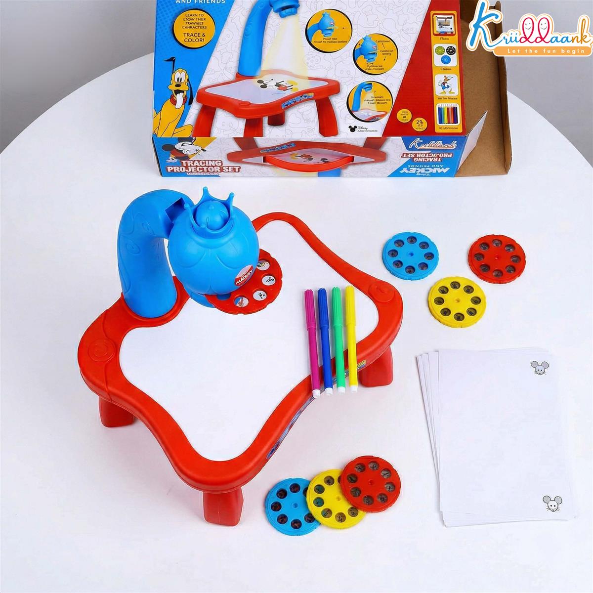 Kriiddaank Mickey Mouse Tracing Projector for Kids