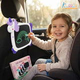 Kriiddaank 8.9" Unicorn LCD Writing Tablet for Kids, White