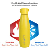 Probott Trendy Stainless Steel Water Bottles 480ml