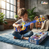 Kriiddaank Spiderman Big Toy Guitar for Kids - 4 Adjustable Strings
