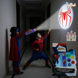 Kriiddaank Spiderman Handheld Projector Torch & Drawing Set for Kids