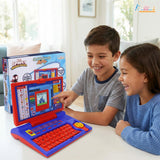 Kriiddaank Spiderman Educational Laptop, Red & Blue