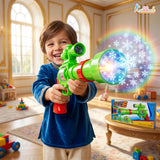 Kriiddaank Strike Gun Toy - Kids Safe Soft Bullet Blaster with Foam Bullets, Sound & Projection Lights