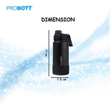 Probott Class water bottle Black 360ml