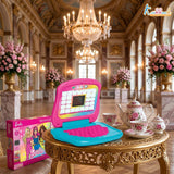 Kriiddaank Barbie Educational Laptop with Screen for Kids