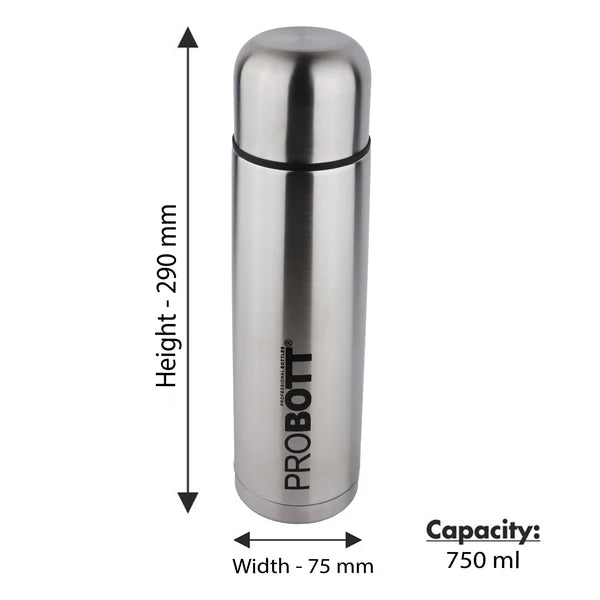 Probott Old Edition water bottle Silver 750ml