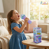 Kriiddaank Frozen Theme Musical Microphone for Kids Purpal
