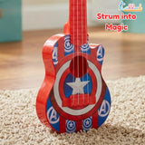 Kriiddaank Marvel Avenger Theme 4-String Guitar for Kids