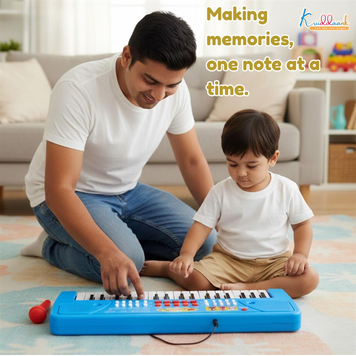 Kriiddaank Spiderman Keyboard Piano for Kids - 37 Keys