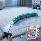 Kriiddaank Frozen Theme Remote Control Train Toy for Kids