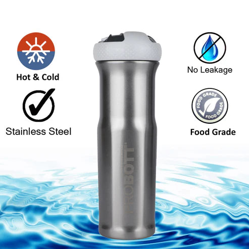Probott Swipe Stainless Steel Water Bottle 600ml