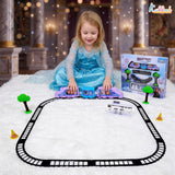 Kriiddaank Frozen Theme Train Set