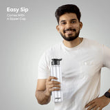 Pexpo Chromo SS Water Bottle with Sipper Cap