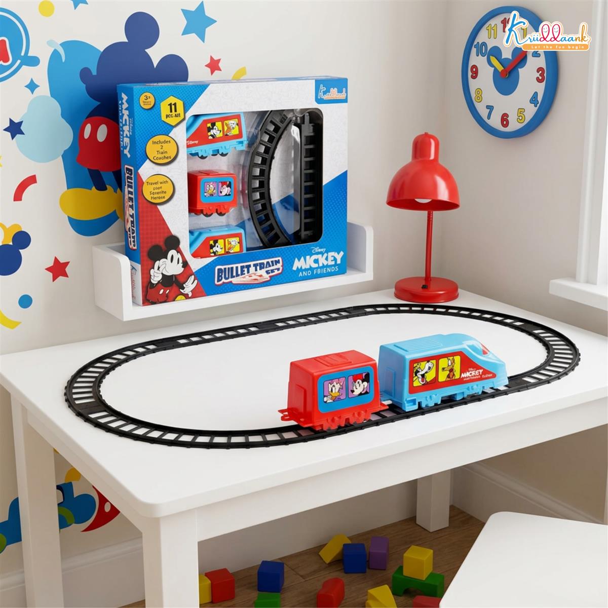 Kriiddaank Frozen Theme Train Set