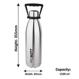 Probott Thermosteel Tradition Vacuum Flask water bottle Silver 1500ml
