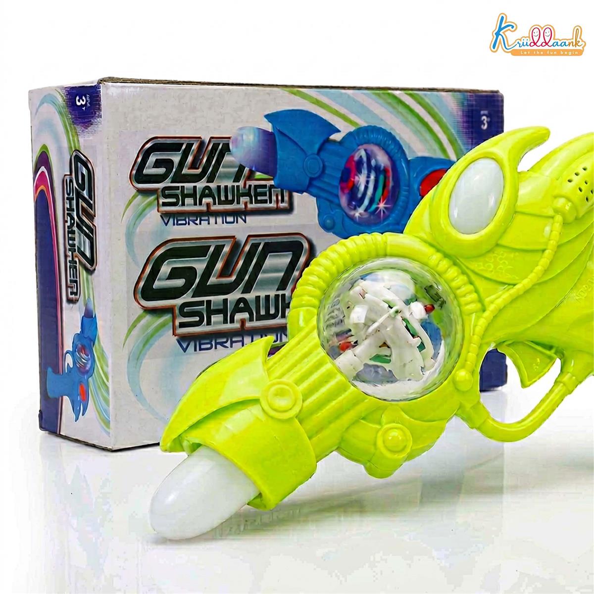 Kriiddaank Musical Gun Shooting Playset for Boys & Girls