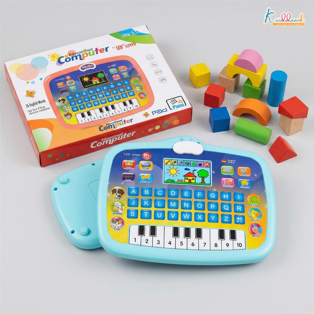 Kriiddaank Kids Learning Tablet , Multicolor