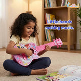 Kriiddaank Minnie Mouse Theme 4-String Toy Guitar for Girls